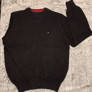 Tommy Hilfiger Black Crewneck Sweater